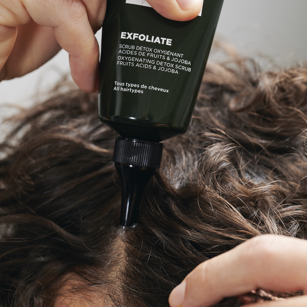 Gelée pré-shampoing Exfoliate (Gelée pré-shampoing exfoliante et purifiante cuir chevelu)