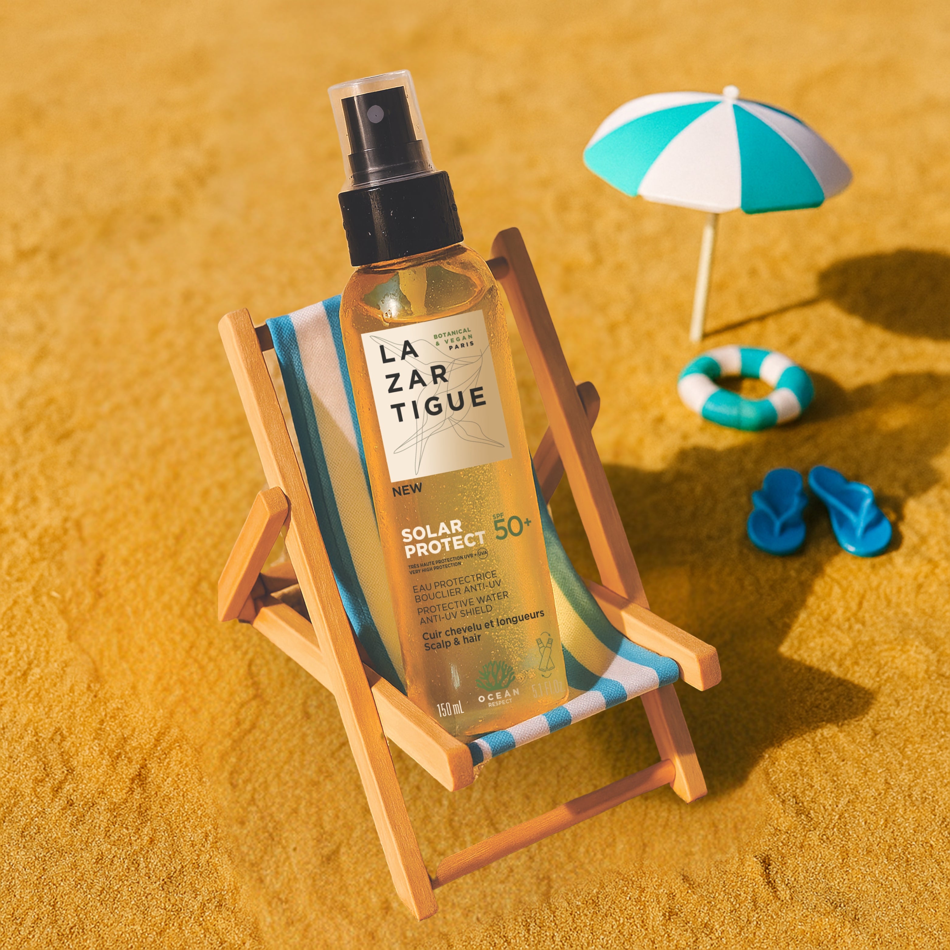 SOLAR PROTECT SPF50+ ( Eau protectrice bouclier ANTI-UV)