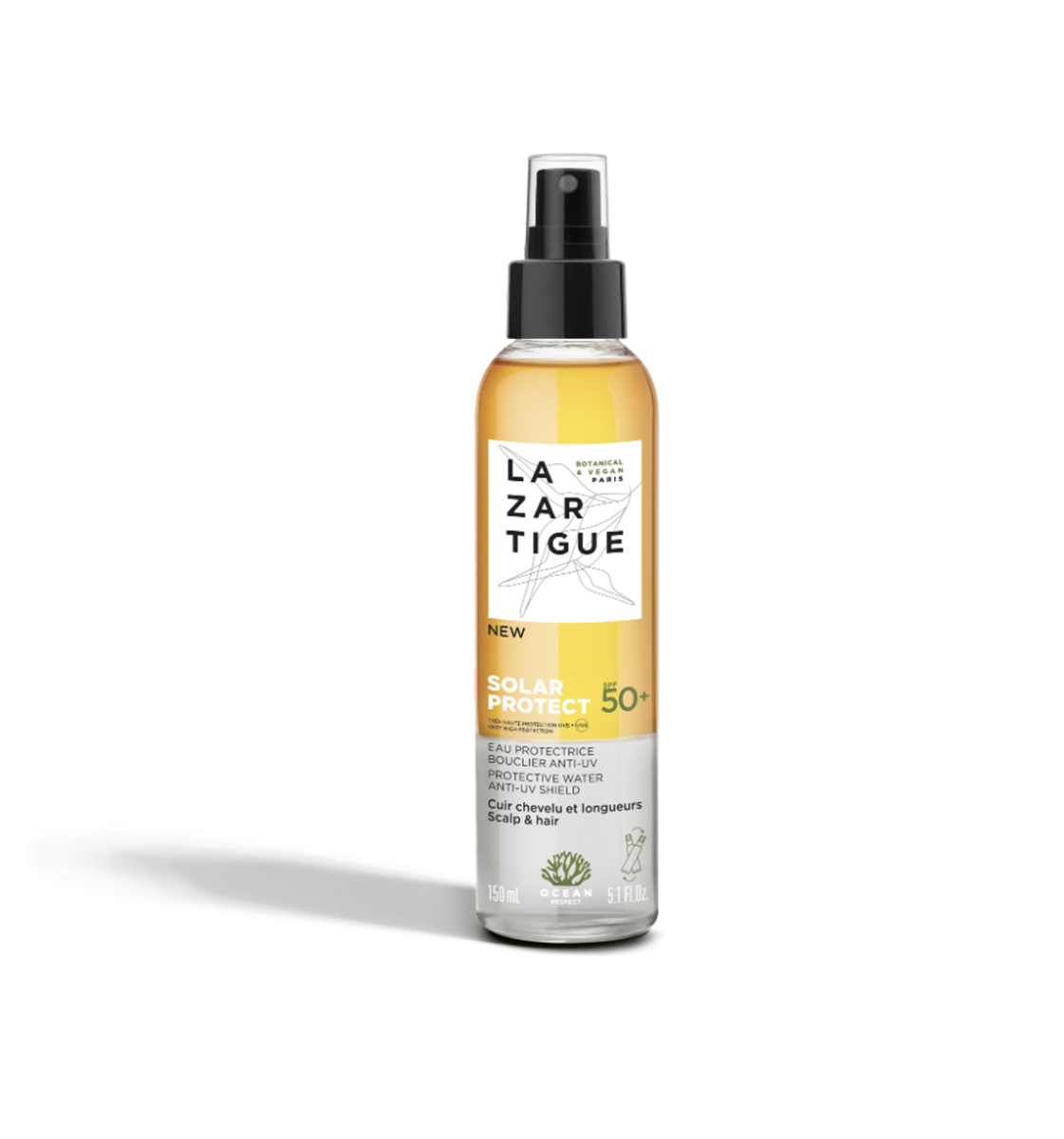 SOLAR PROTECT SPF50+ ( Eau protectrice bouclier ANTI-UV)