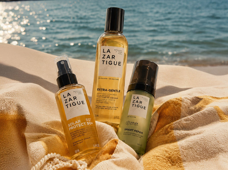 Cheveux secs après la plage ? La routine réparatrice intensive post-soleil