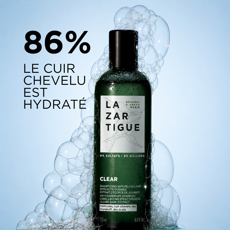 SHAMPOING ANTI-PELLICULAIRE CUIR CHEVELU SEC CLEAR  (Shampoing anti-pelliculaire)