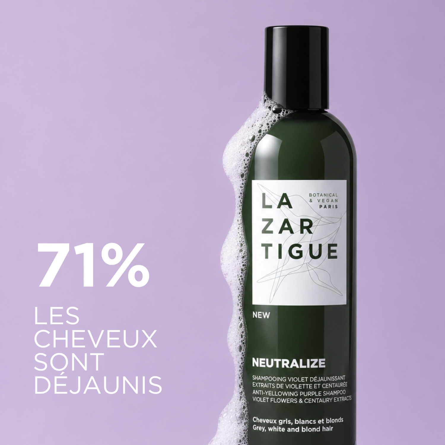 Shampoing Neutralize (Shampoing Violet Déjaunissant)
