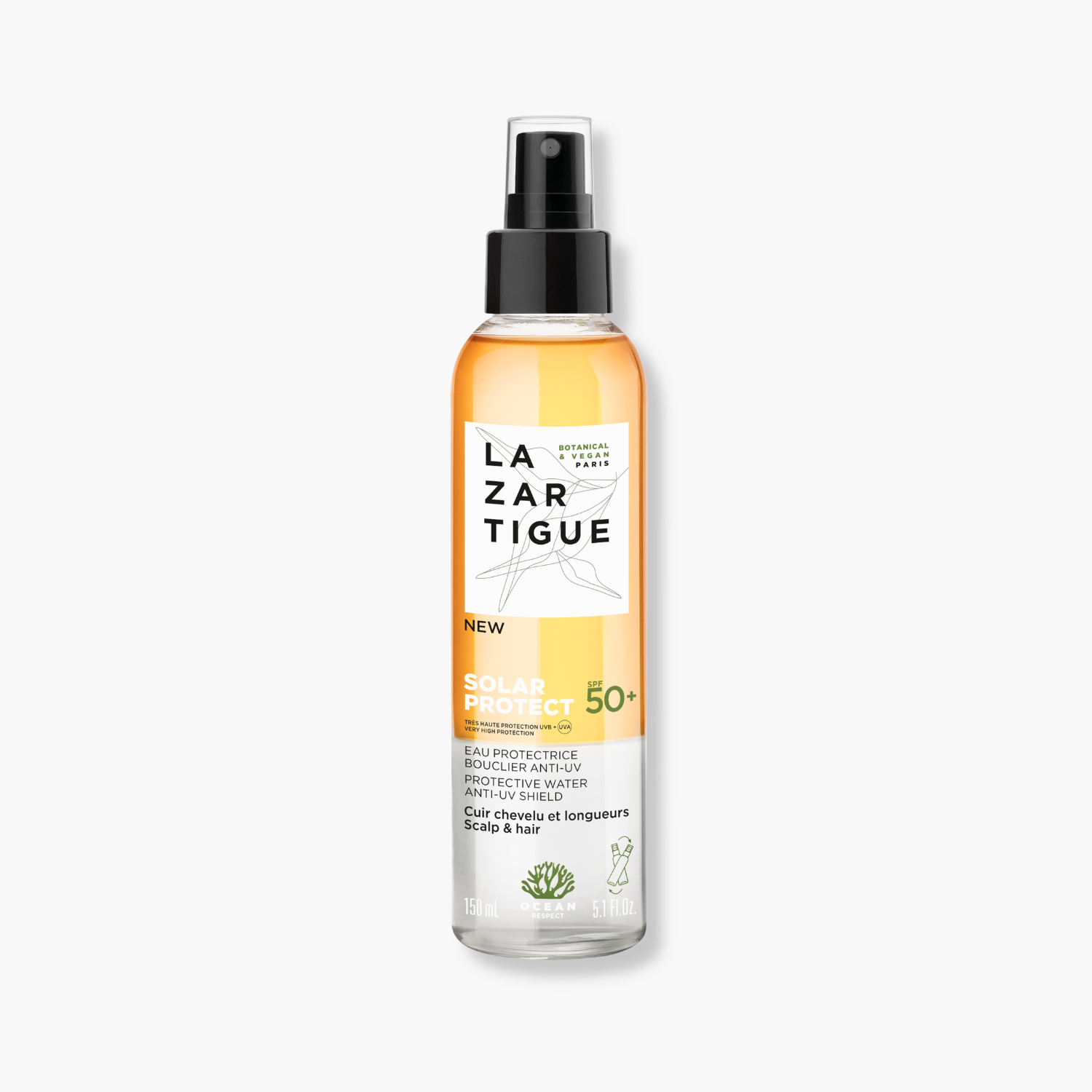 SOLAR PROTECT SPF50+ ( Eau protectrice bouclier ANTI-UV)