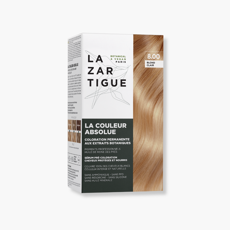 La Couleur Absolue 8.00 Blond Clair ( Coloration permanente aux extraits botaniques  )