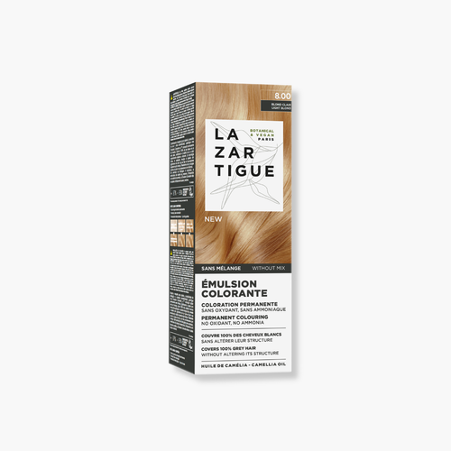 Emulsion Colorante 8.00 Blond Clair (Coloration permanente - sans mélange - non éclaircissante)