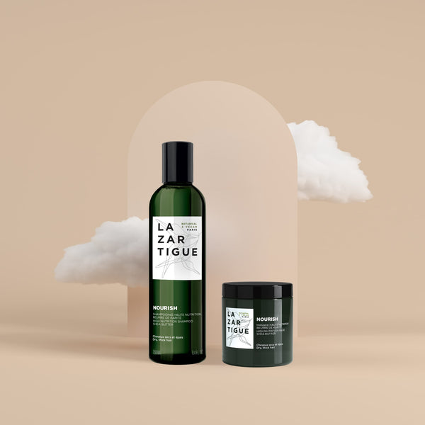 Duo cheveux secs & fins (shampooing & masque)