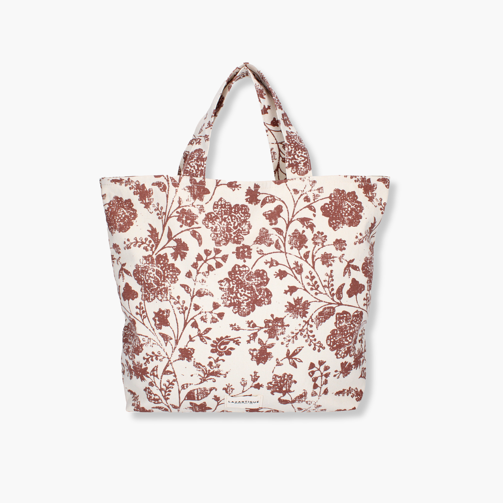 Tote bag à fleurs