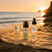 Kit d'été format valise (Shampoing extra-doux, Soin réparateur 5min chrono, Eau solaire cheveux))