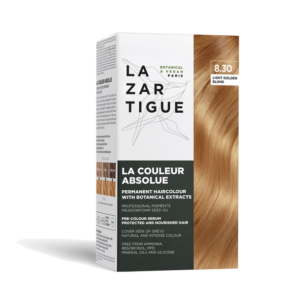 La Couleur Absolue 8.30 Blond Clair Doré ( Coloration permanente aux extraits botaniques )